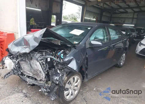 2014 Toyota Corolla Le from USA, damaged, VIN 2T1BURHE5EC166593